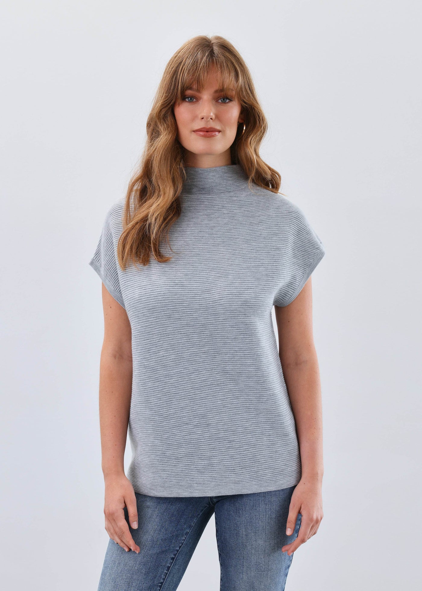 Ottoman Cap Sleeve Sweater - Dream Pants