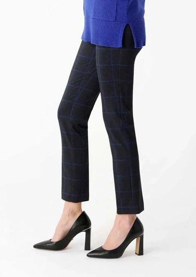 Lisette L Straight Leg Trouser, Wexford Check 