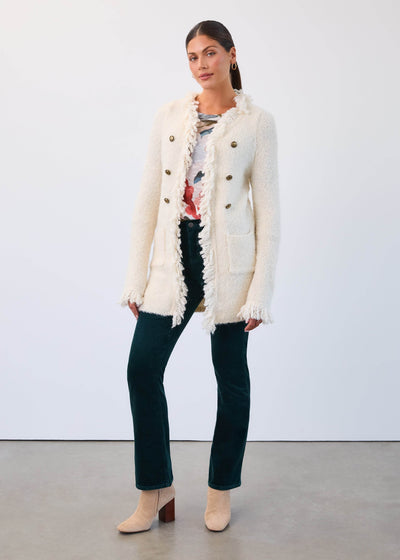 Fringed Cardigan Coat - Dream Pants