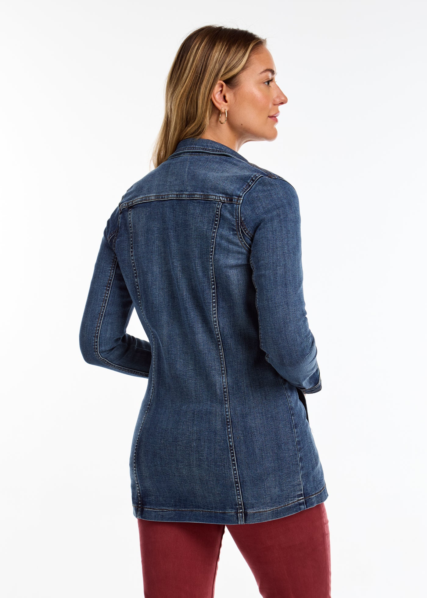 Long Denim Jacket French Dressing Jeans