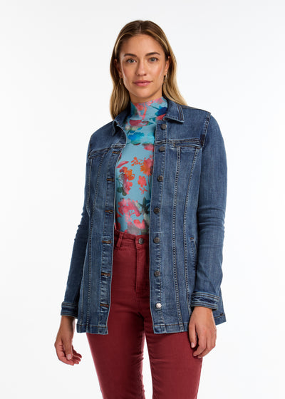 Long Denim Jacket French Dressing Jeans