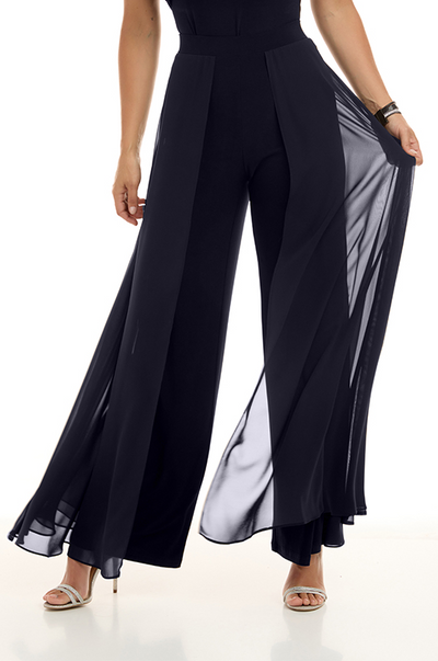 Overlay Palazzo Pants Frank Lyman