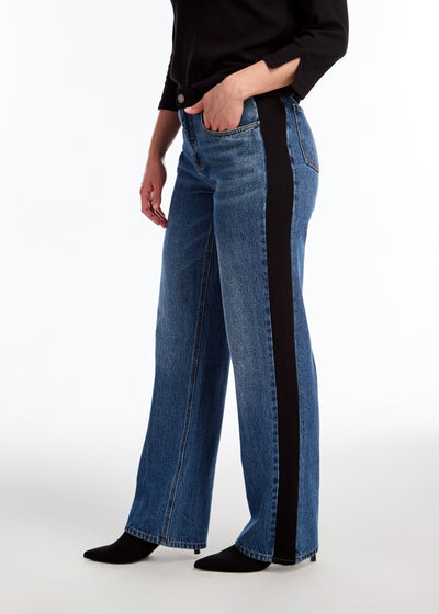 Olivia Wide Leg French Dressing Jeans