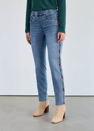 Pull-On Pencil Ankle Pants - Dream Pants