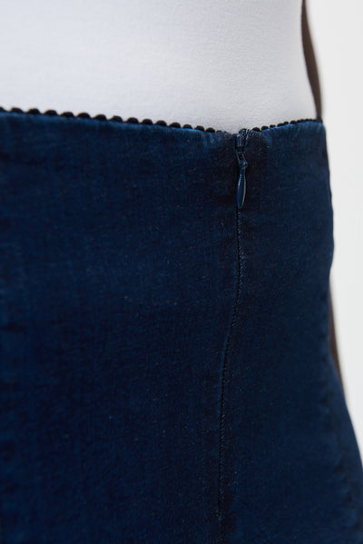 Joseph Ribkoff Dark Straight Cropped Jeans Style 232940 