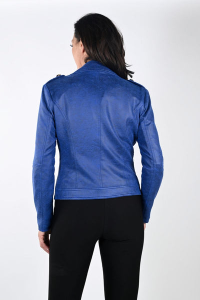 Frank Lyman Faux Leather Jacket 