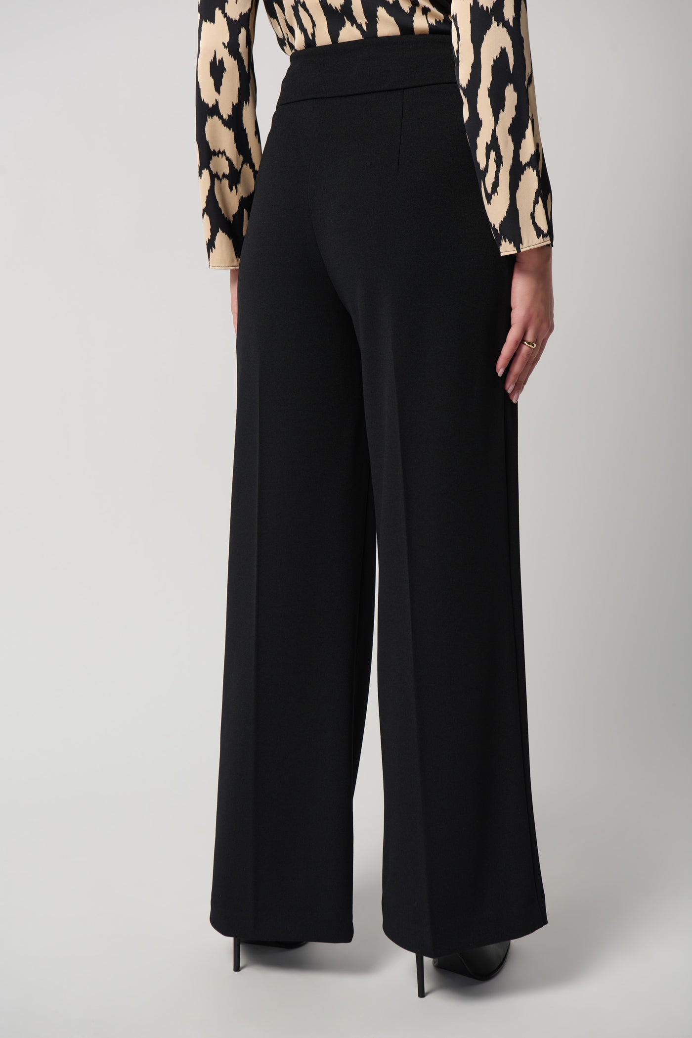 Joseph Ribkoff Scuba Crepe Wide-Leg Pants 