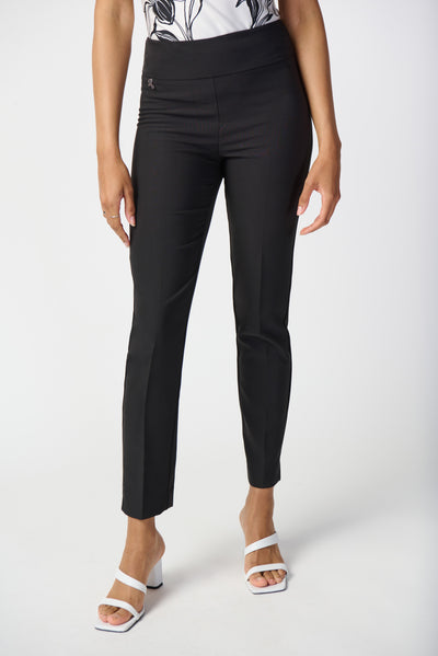 Joseph Ribkoff Lux Twill Slim-Fit Pull-On Pants 