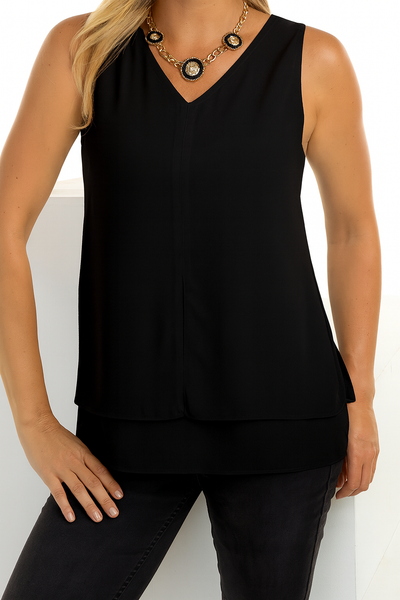 Basic Sleeveless Cami Top Frank Lyman