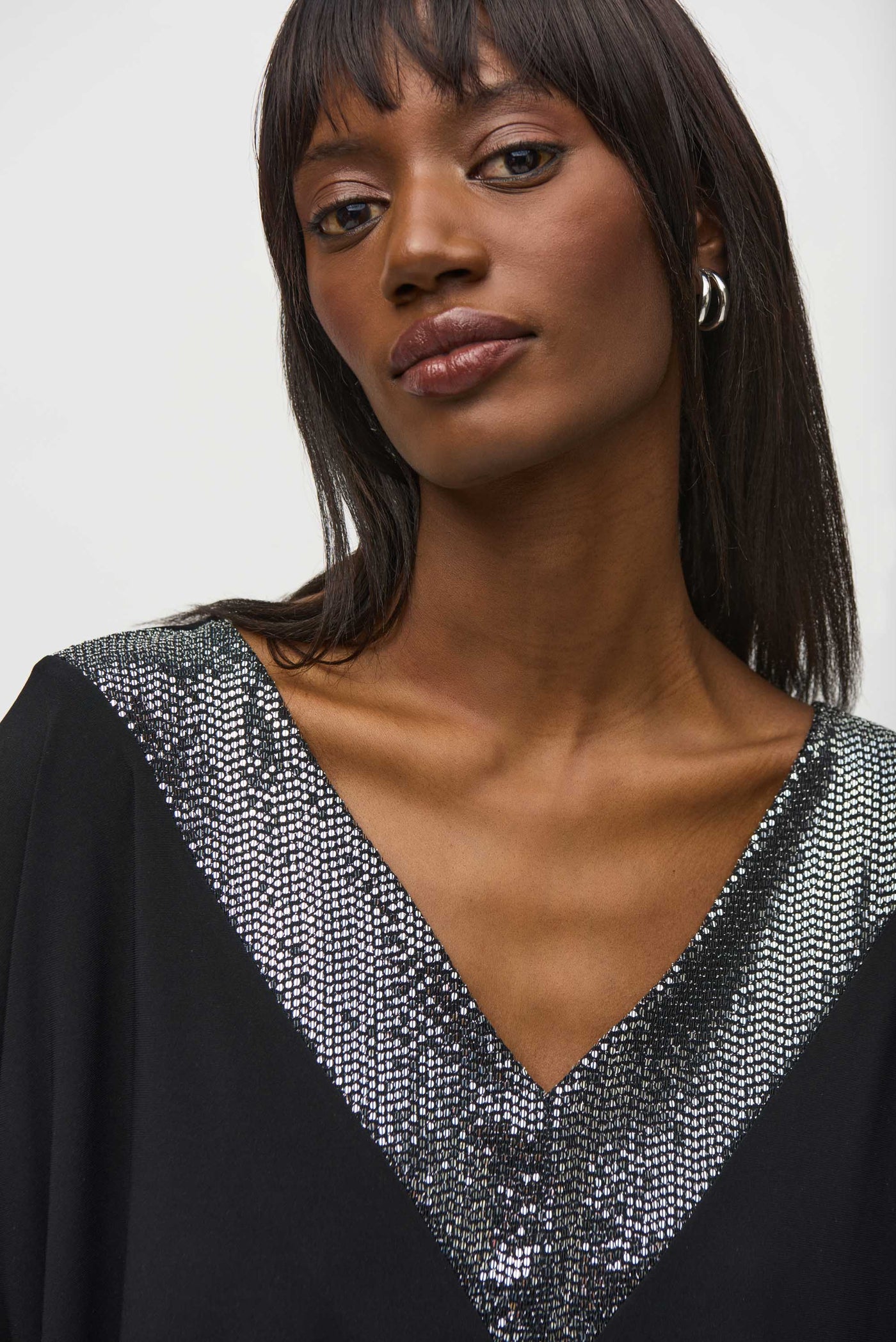 Sequin Detail Top Joseph Ribkoff