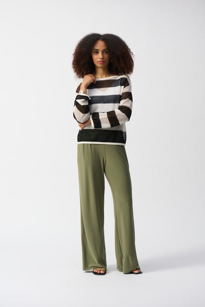 Silky Knit Wide-Leg Pull-On Pants Joseph Ribkoff