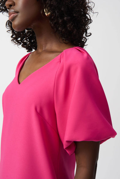 Lux Twill Puff Sleeve Dress - Dream Pants