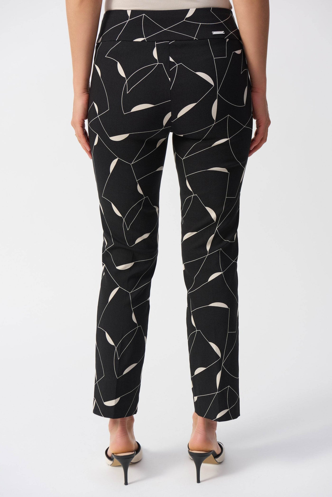Millennium Geometric Print Straight Pants - Dream Pants