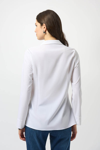 Stretch Poplin Fitted Top - Dream Pants