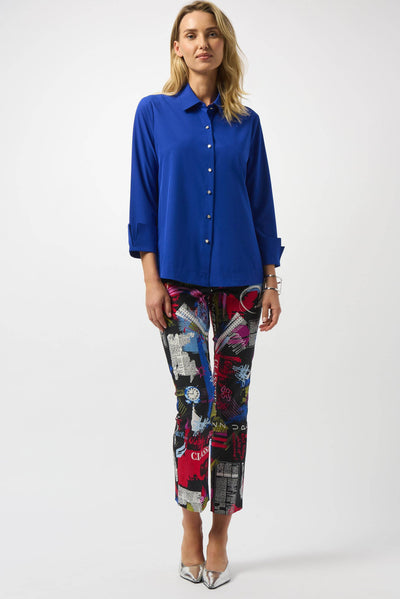Millennium Print Straight Leg Pull-On Pants - Dream Pants