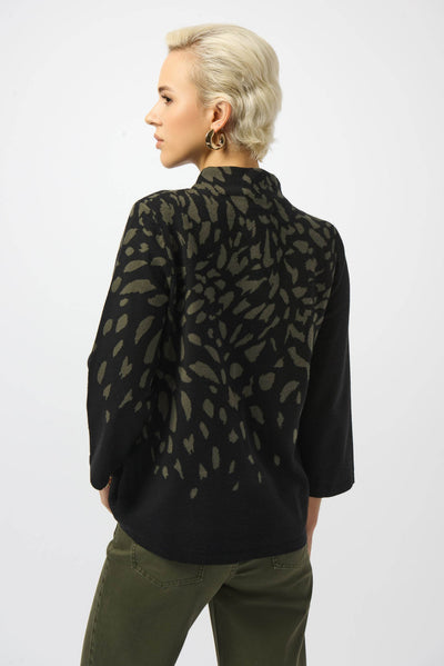 Jacquard Animal Print Sweater - Dream Pants