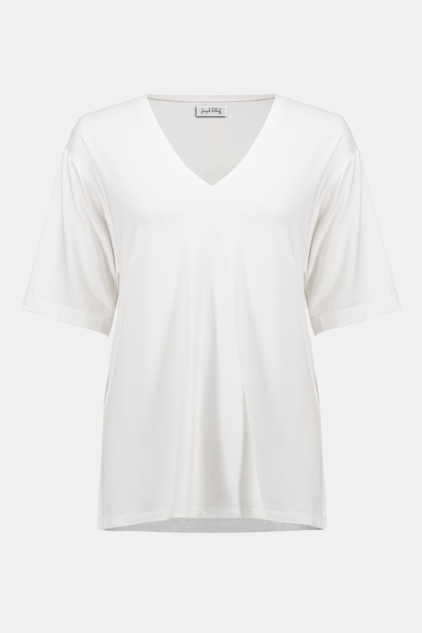 Jersey Boxy Tunic With V-neckline Joseph Ribkoff