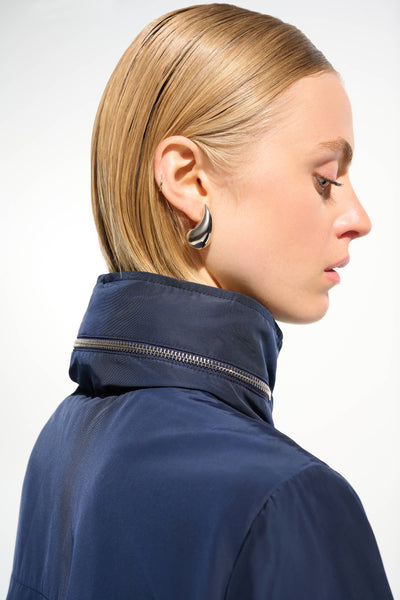 Imitation Memory Anorak With Hidden Hood Joseph Ribkoff