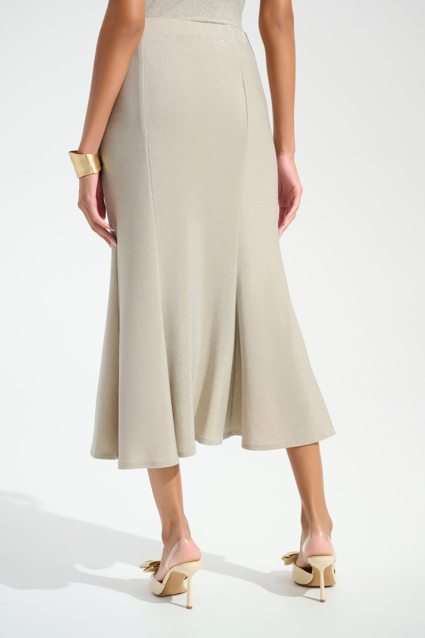 Sparkle Knit Trumpet Skirt Joseph Ribkoff