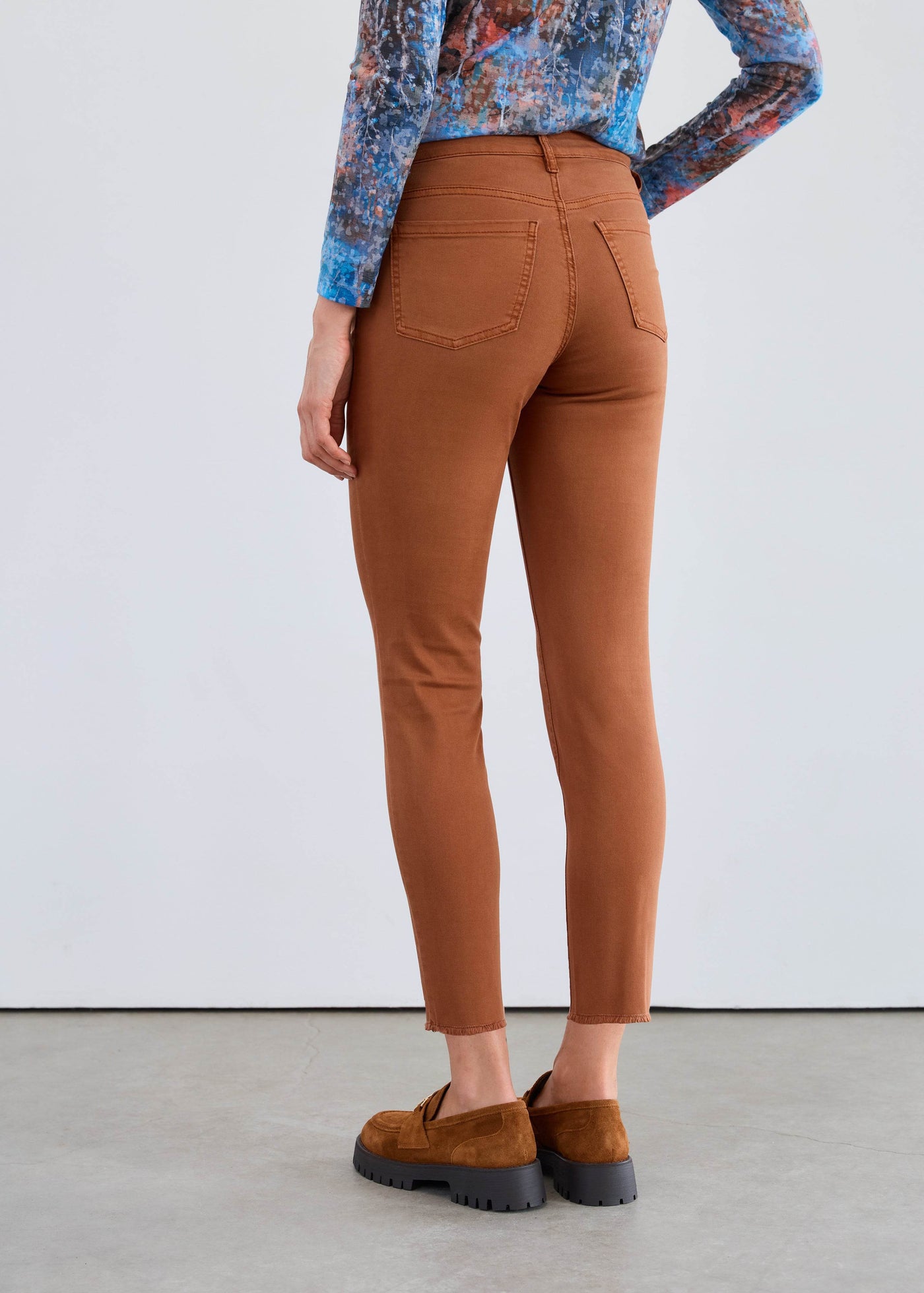 Olivia Slim Ankle Euro Twill - Dream Pants