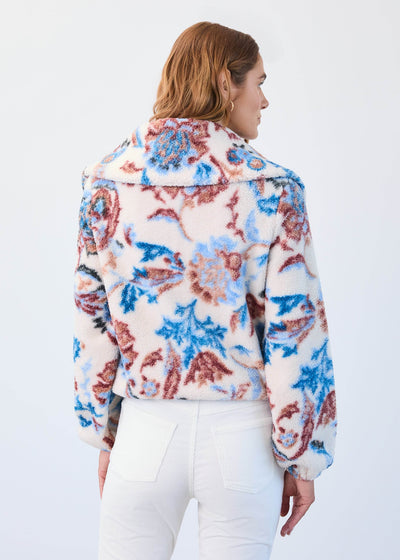 Long Sleeve 1/2 Zip Sherpa Popover Jacket - Dream Pants