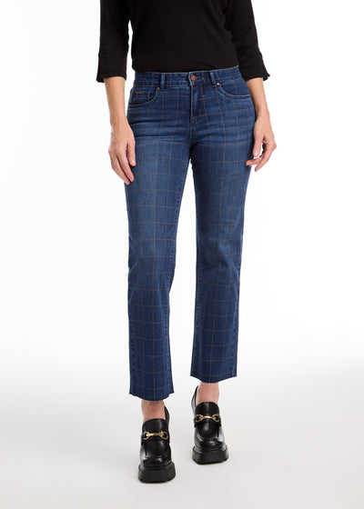 Christina Straight Ankle French Dressing Jeans