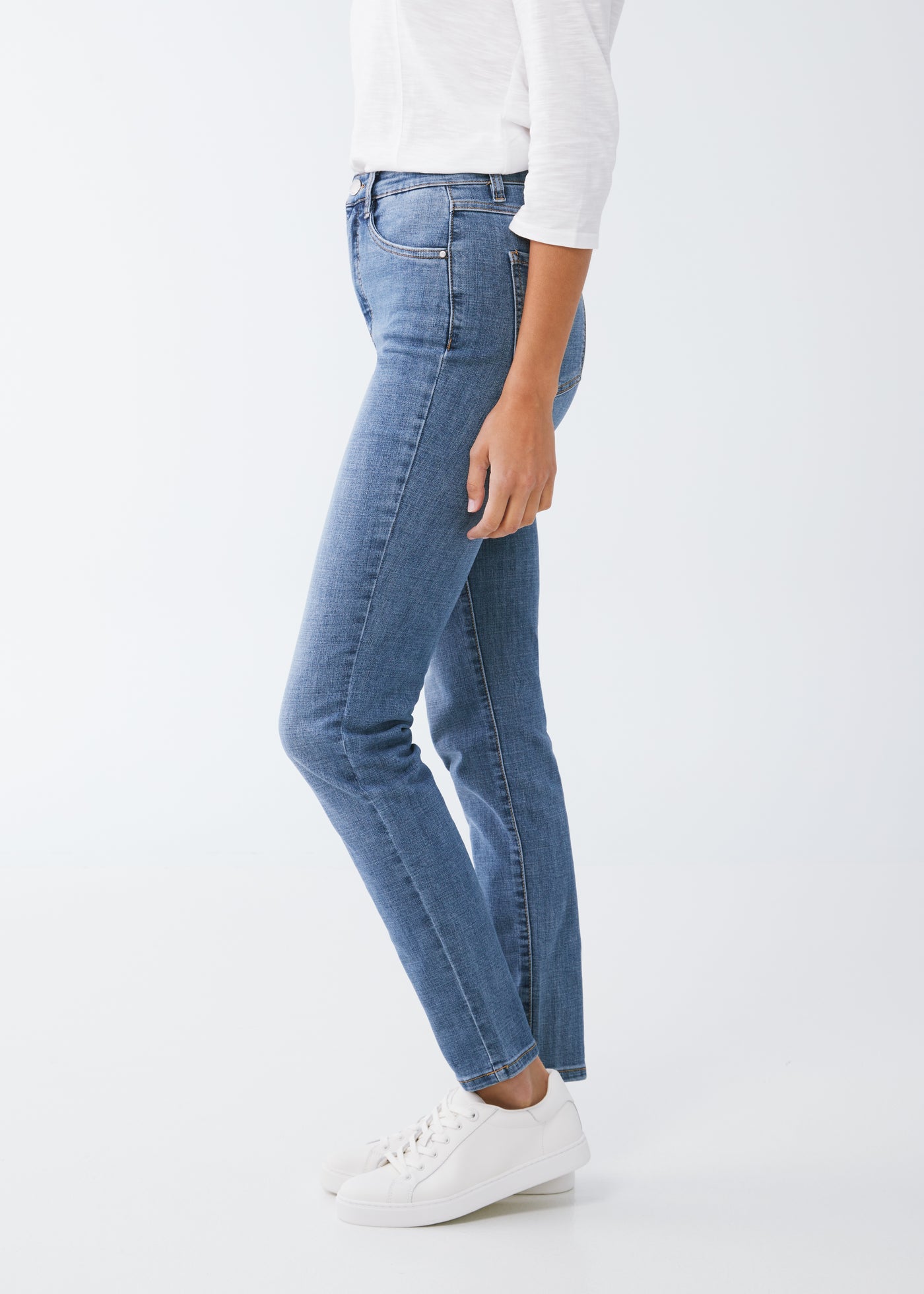 Suzanne Pencil Leg French Dressing Jeans