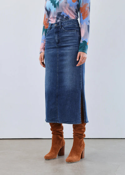 Column Midi Skirt French Dressing Jeans