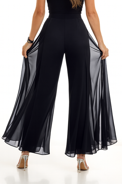 Overlay Palazzo Pants Frank Lyman