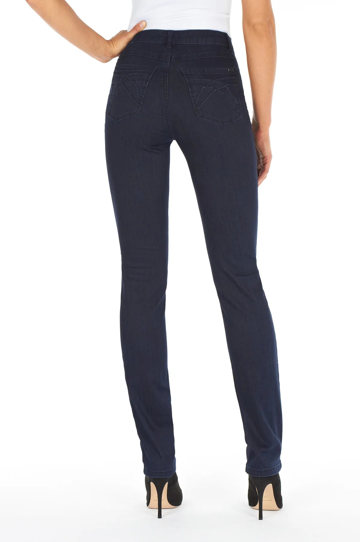 Olivia Relaxed Slim Leg French Dressing Jeans