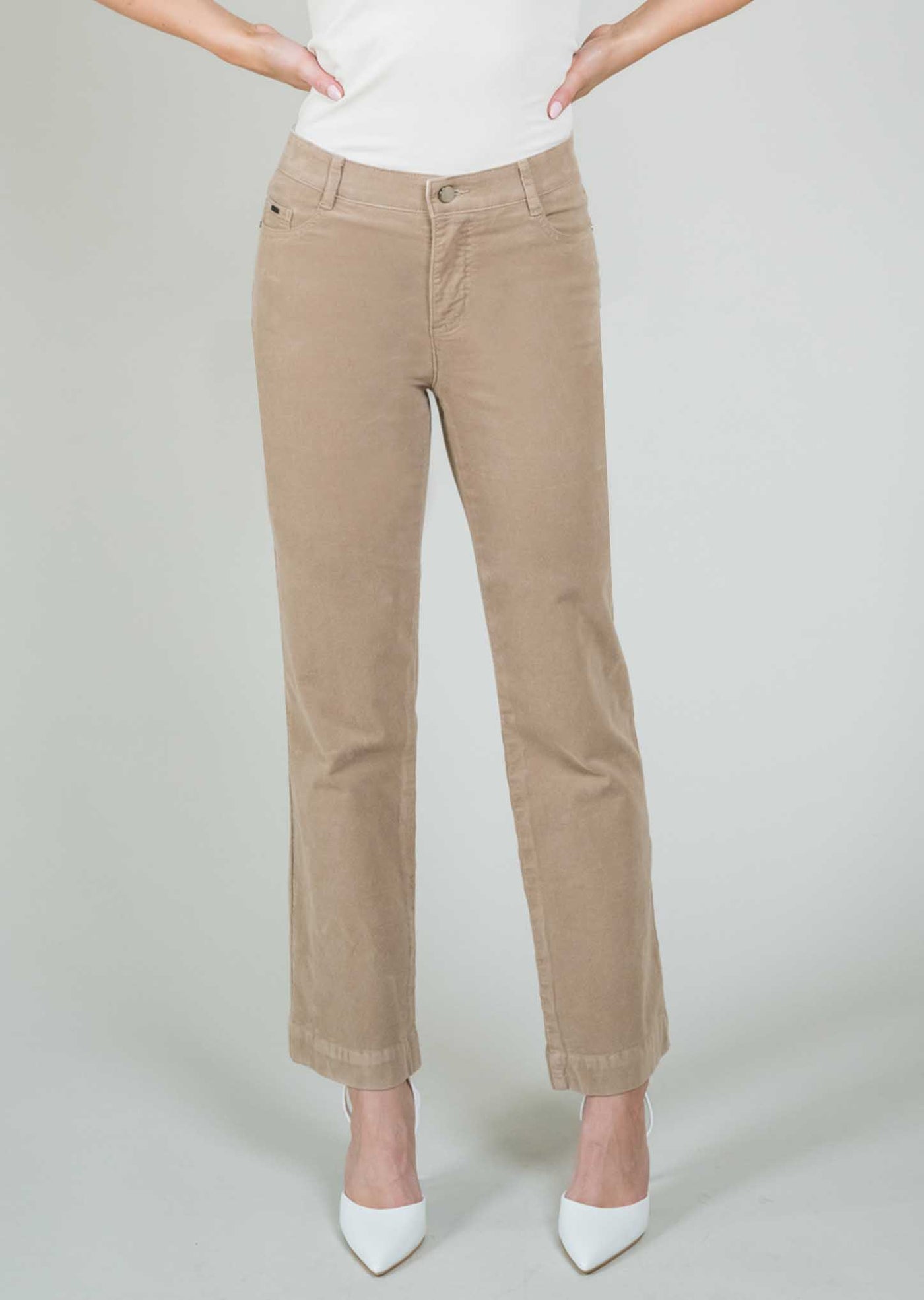 Charlene Corduroy 30" Straight Pant Lisette L