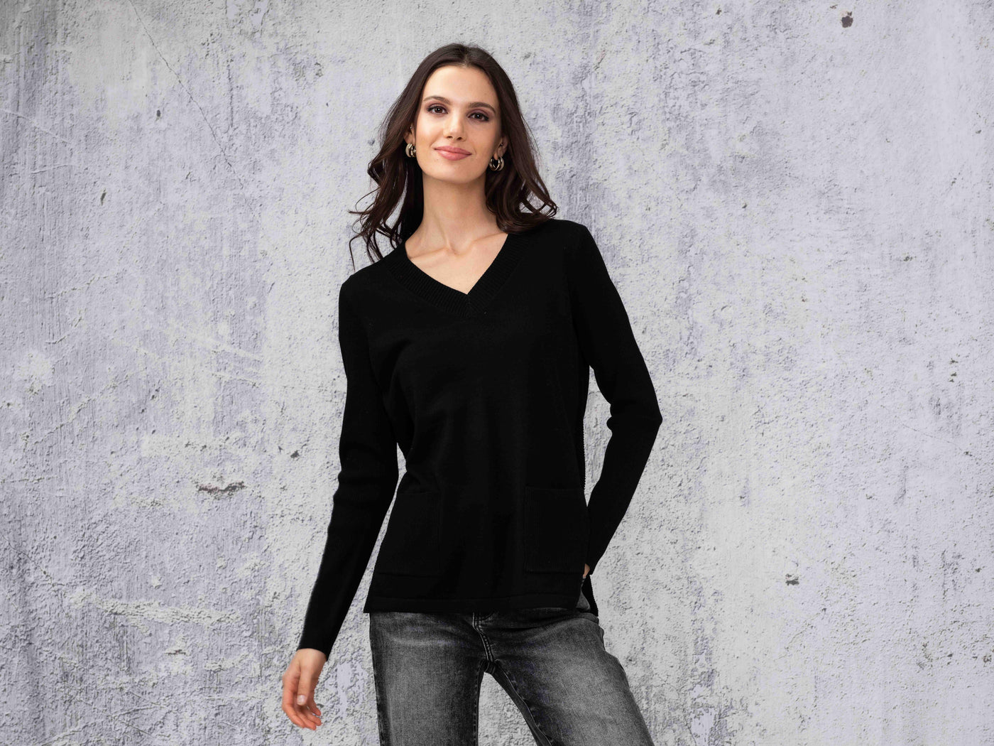 V-Neck Sweater Alison Sheri