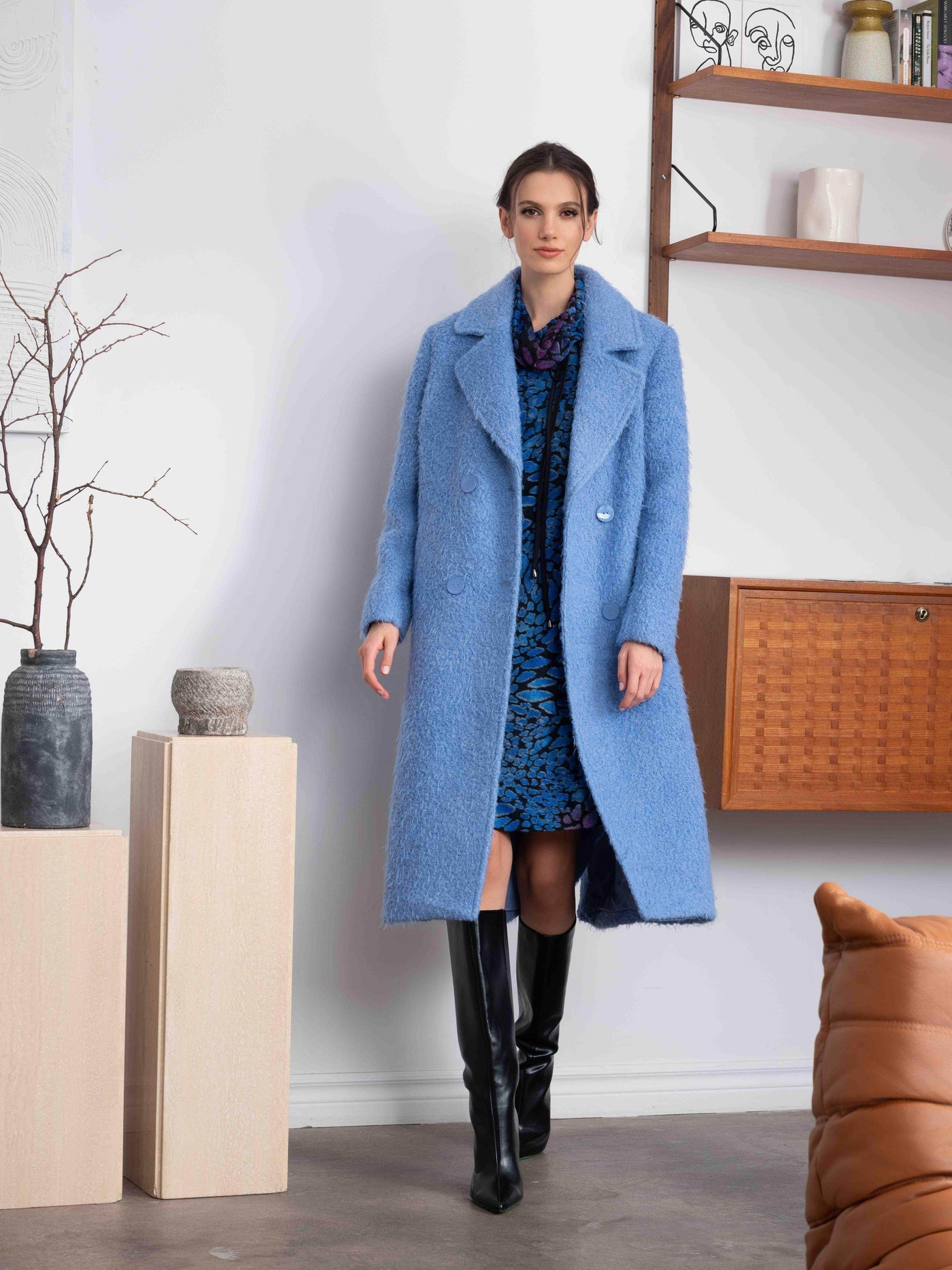 Textured Boucle Coat - Dream Pants