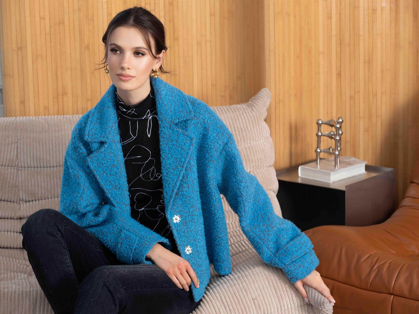 Textured Boucle Jacket - Dream Pants