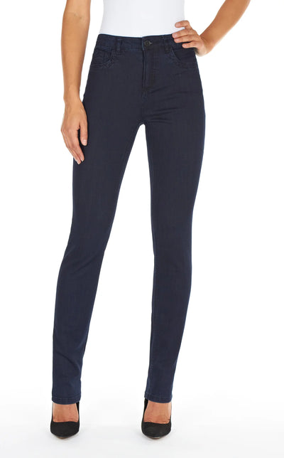 Olivia Relaxed Slim Leg French Dressing Jeans