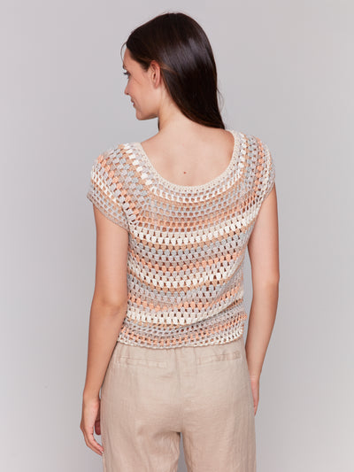 Crochet Cap Sleeve Top