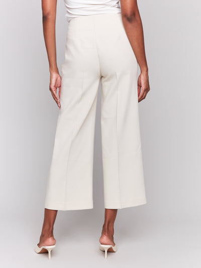 Cropped Wide Leg Pants