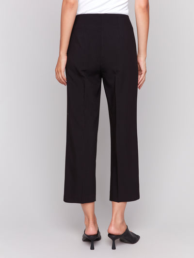 Cropped Wide Leg Pants