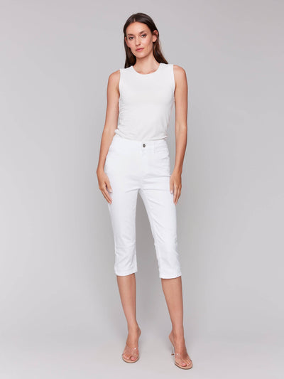 Knee High Capri Denim Pant - Dream Pants