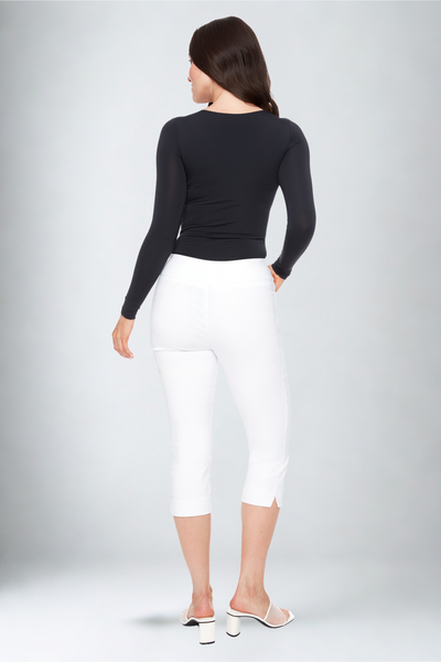 Dream Capris Pull-On Pants, 21" White Dream Pants