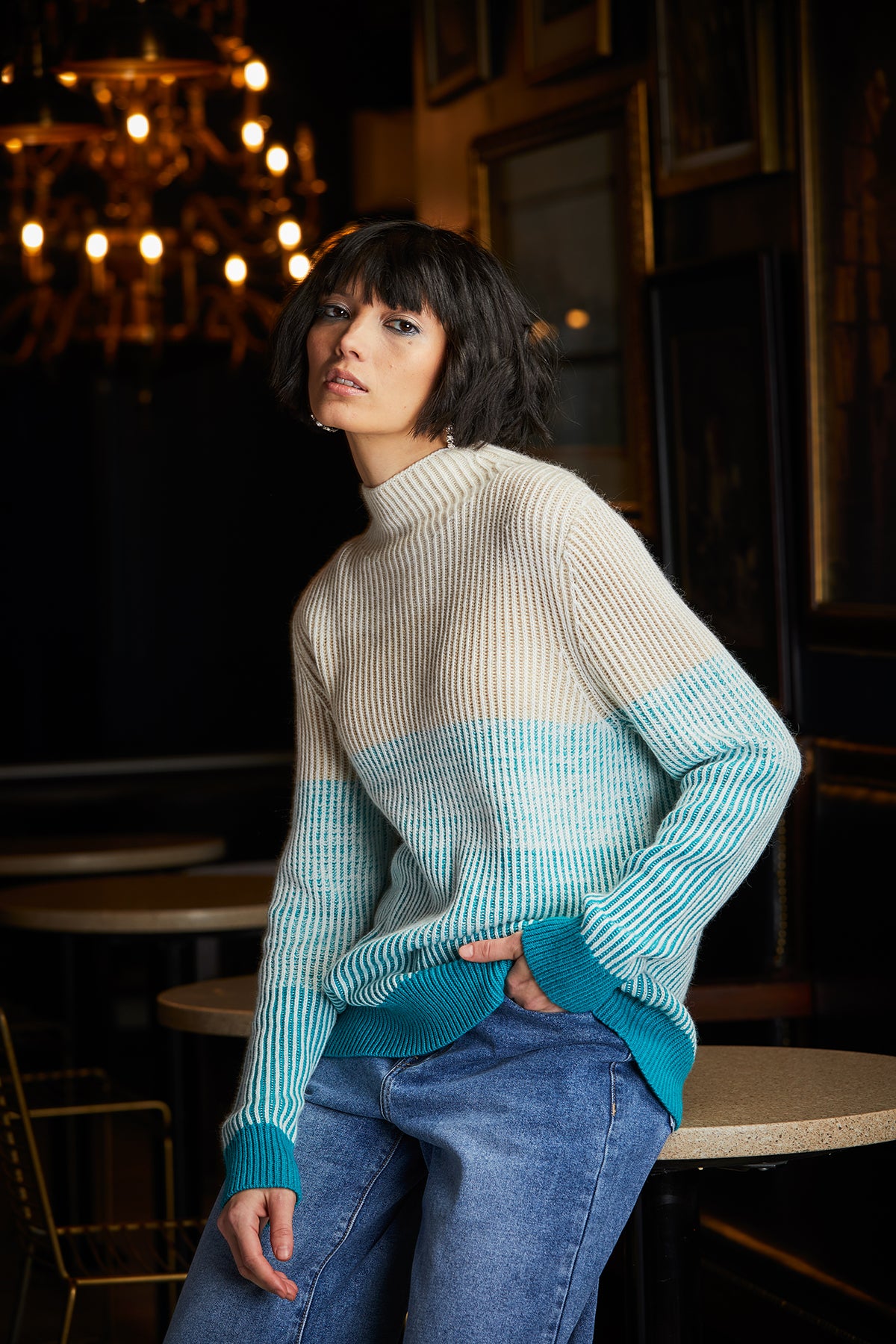 Ombre Sweater Elena Wang