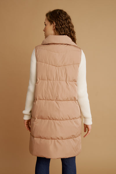 Super Light Quilted Vest W/ Side Snaps Nikki Jones