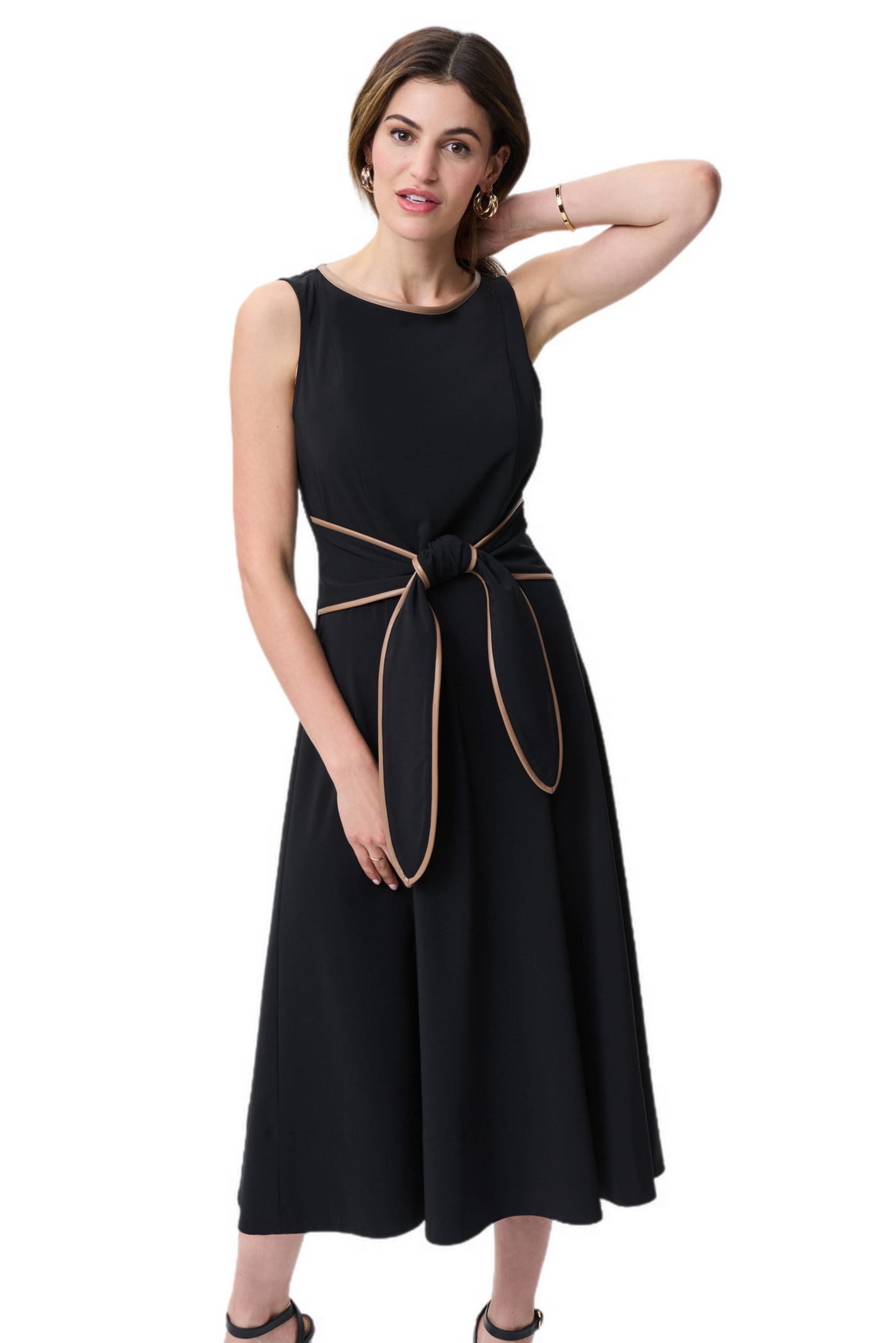 Joseph Ribkoff Belted Fit And Flare Dress Style 231214 