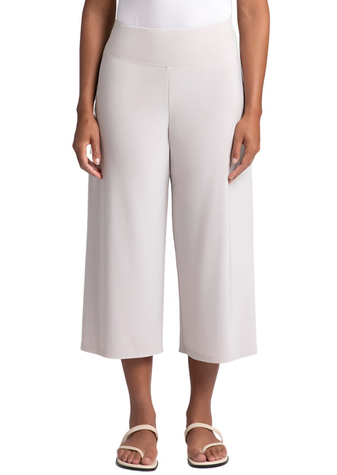 Sympli Side Slit Wide Capri 