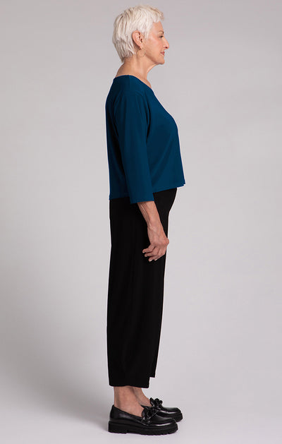 Go To Cropped T, 3/4 Sleeve Sympli