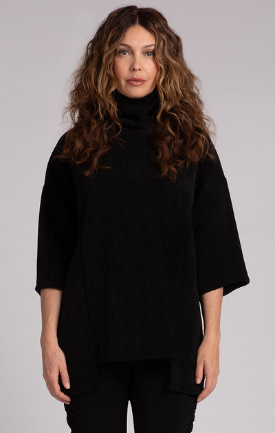 Step Hem Pullover, Chenille Cord Sympli