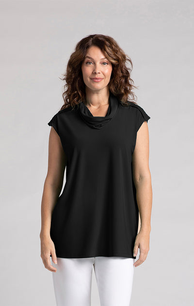 Sympli Convoy Sleeveless Funnel Top 