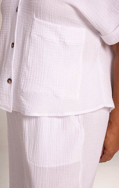 Breeze Half Sleeve Bolero Shirt - Dream Pants